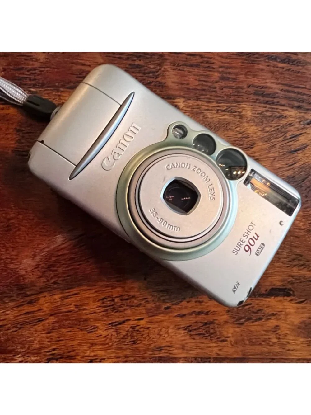 Canon Sure Shot 90u Film Camera With Zoom 38-90 mm